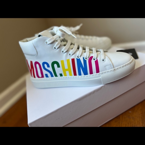 Multicolor Moschino Sneakers - Picture 3 of 8